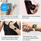 2026New GPS NFC Bluetooth Call Smartwatch Women Watch 4 mini Sport Track Heart Rate Pressure Monitoring Health Smartwatch Ladies