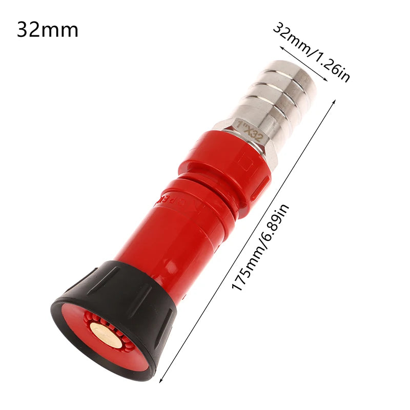 High-Pressure Sprinkler Irrigation Head Flushing Hose Nozzle Large Flow Semi-Water Pump 19/25/32mm For Gardening Garden Watering