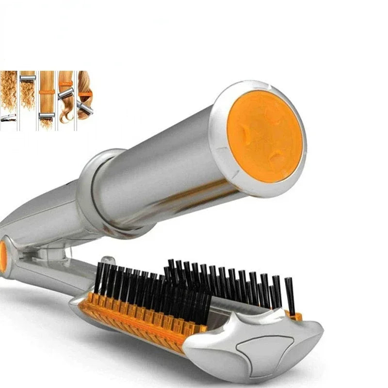 Automatic Rotating Hair Curler Wand Styler, Auto Curling Iron with EU/UK/US Plug Options