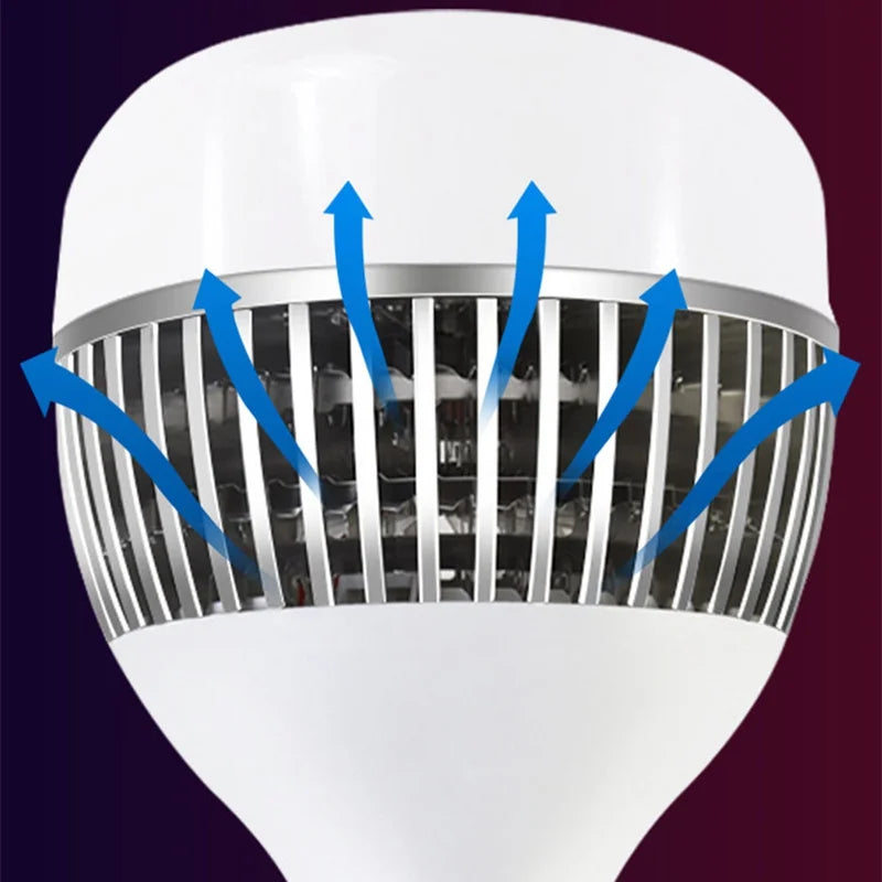 High Power 30W/100W/150W/300W E27 LED Bulb 220V 6500K High Brightness Energy Saving Lamp for Home Garage Warehouse Office Use