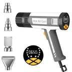 LF502 Smart N Digital Display Heat Gun 1300W High Force Wind Constant Temperature Professional Grade Plastic And Metal Work Tool
