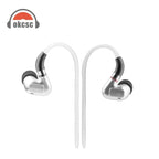 OKCSC IE900 HIFI Earphone MMCX 3.5mm Plug In Ear Monitor Headphones Sport Noise Cancelling Headset