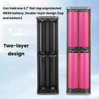 PD65W Battery Storage Box Super Fast Charging 8 Cell 18650 DIY Power Bank Case Kit Digital Display Battery Holder USB+Type-C