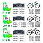 Ultralight Mountain Bike Inner Tube MTB 26 27.5 29 Inches Bicycle TPU Tire 45mm Metal French Presta Valve Anti-Oxidation CYCLAMI