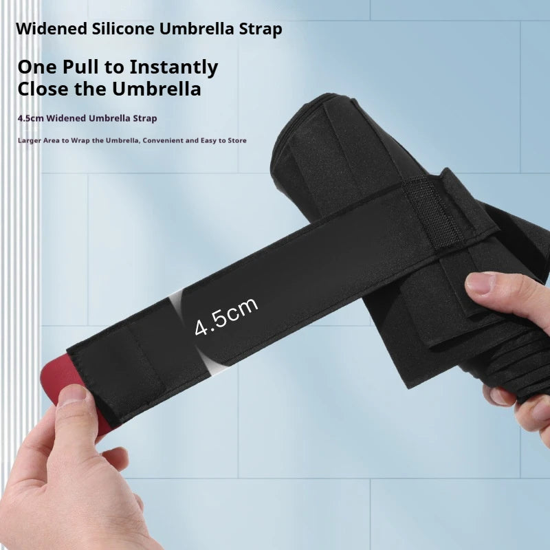 Non-Folding Automatic Opening and Closing Sunshade, Sun Protection, UV Protection Memory Patch Umbrella