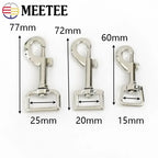 2/5/10Pcs 15/20/25mm Metal Lobster Buckle Bag Strap Swivel Snap Buckles Dog Collar Clamp Hook Keychain Carabiner Clasp Accessory