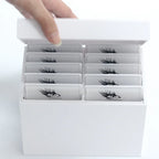 Beauty Salon 10Layers Acrylic Eyelash Extensions Storage Box Lash Tile Palette Box lash boxes packaging wholesale lash supplies