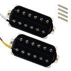 Phrilam Pro HH High output Alnico5 6 non &6 adjustable Humbucker Neck/50mm7.6K  Bridge/52mm Pickups8.8/16.5K for Electric Guitar