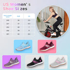 Women's SPD MTB Cycling Shoes Hard Sole Indoor Spin Bike Sneakers, Sizes 36-42