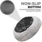 Cat Bed Round Autumn And Winter Soft Plush Pet Bed Dog Sofa Bed Plush Comforter Nest Shell Cat Nest Semi-enclosed Cat Nest