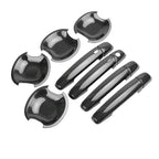 For Suzuki Swift 2005-2017 Chrome Carbon Fiber Car Door Handle Cover Trim Sticker Styling Accessories