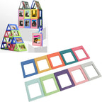 5/10/20pcs Magnetic Photo Frames for Fujifilm Instax Mini Film Papers Double Sided Fridge Picture Frame Magnets Artwork Frames