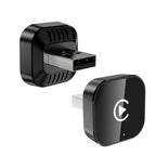 New 2in1 Wired to Wireless CarPlay Adapter, Android Auto Dongle, High-Quality Car Accessory Smart Box 5GHz WiFi Type-C/USB
