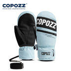 COPOZZ Ski Gloves 3M Thinsulate Insulated Waterproof Windproof Breathable, Unisex