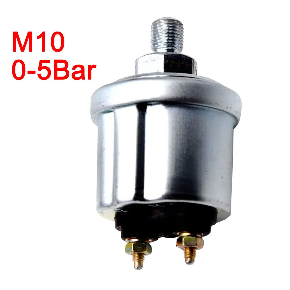 AD 0~10 Bar Engine Oil Pressure Sensor 10mm with Measuring Range fit for Car Boat Oil Pressure Gauge Sender M10 & NPT-1/8