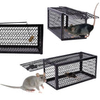 Household Metal Mousetrap Self-locking Mousetrap Safe Firm Iron Net Household Mouse Catcher Indoor Outdoor Rat Trap Rat Cage