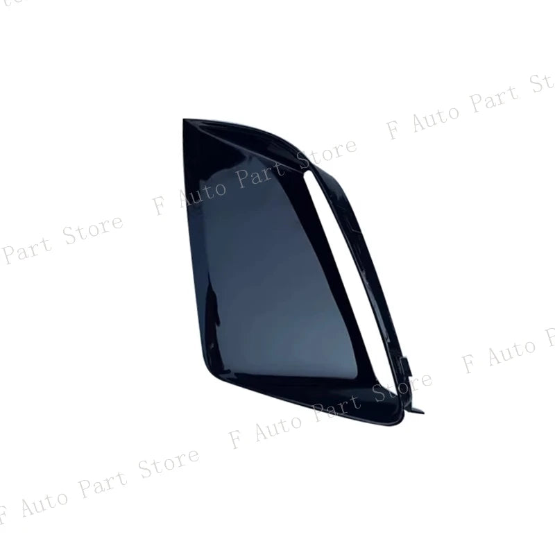 For Audi RS7 2009-2018 RS6 2011-2018 Car Front Bumper Fog Light Lamp Trim Molding Black Cover Frame Shell Cap Hood Lid