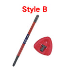 Mop Handle and Mop Base for O-cedar/Vileda 1Tank System,Mop Handles for O-cedar/Vileda Spin Mop & H2pro Flat Mop