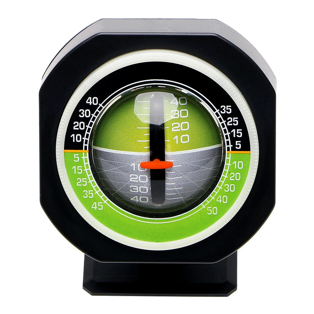 Auto Slope Meter Level Built-in LED Inclinometer Angle Car Compass High-precision Car Vehicle Declinometer Gradient