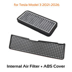 Car Intake Air Filter Cover For Tesla Model 3 2021-2026 Highland Melt Blown Fabric Inlet Flow Vent Dust Prevention Accessories