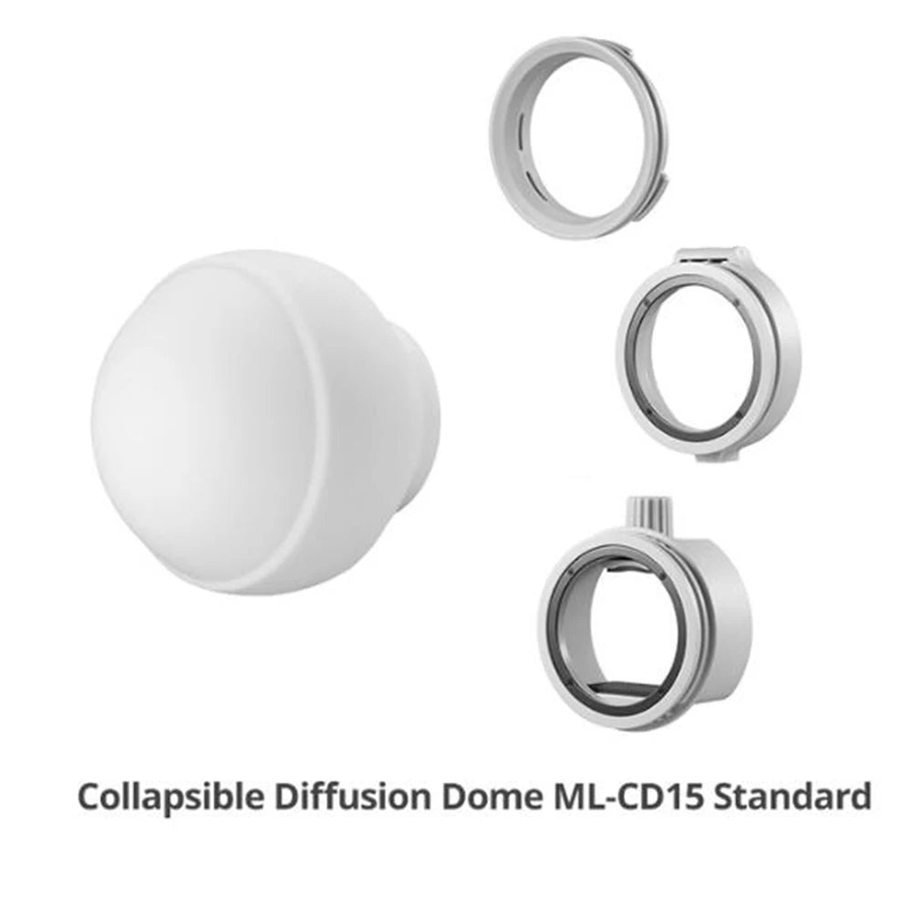 Godox ML-CD15 ML-CS162 Diffusion Dome Soft Tent for V1 AD100Pro AD200Pro TT685II TT600 V860III AD300Pro AD400Pro ML30 ML60 ML100