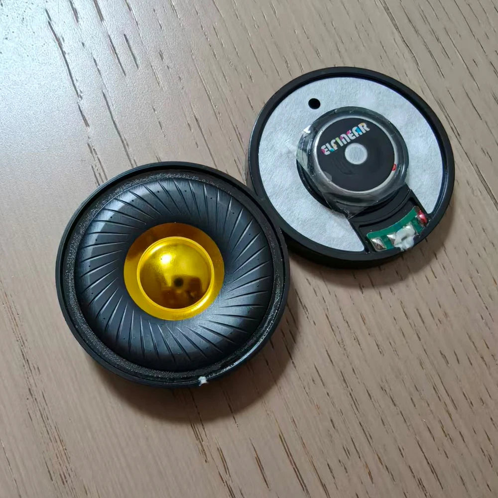 ELFINEAR 50mm HiFi Headphone Driver Replacement for DIY Upgrade, Black, 32Ω or 300Ω
