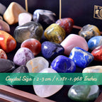 50/100/200/500g Crystals Bulk Polished Rocks Stones Healing Crystals Stones for Healing Meditation Spiritual 2-3cm
