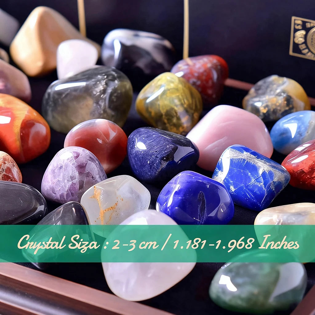 50/100/200/500g Crystals Bulk Polished Rocks Stones Healing Crystals Stones for Healing Meditation Spiritual 2-3cm