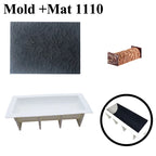 Meibum Silicone Baking Mats Set Cake Decorating Tools Veins Mat Fondant Moulds Mousse Cake Molds Dessert Bakeware Pastry Pan