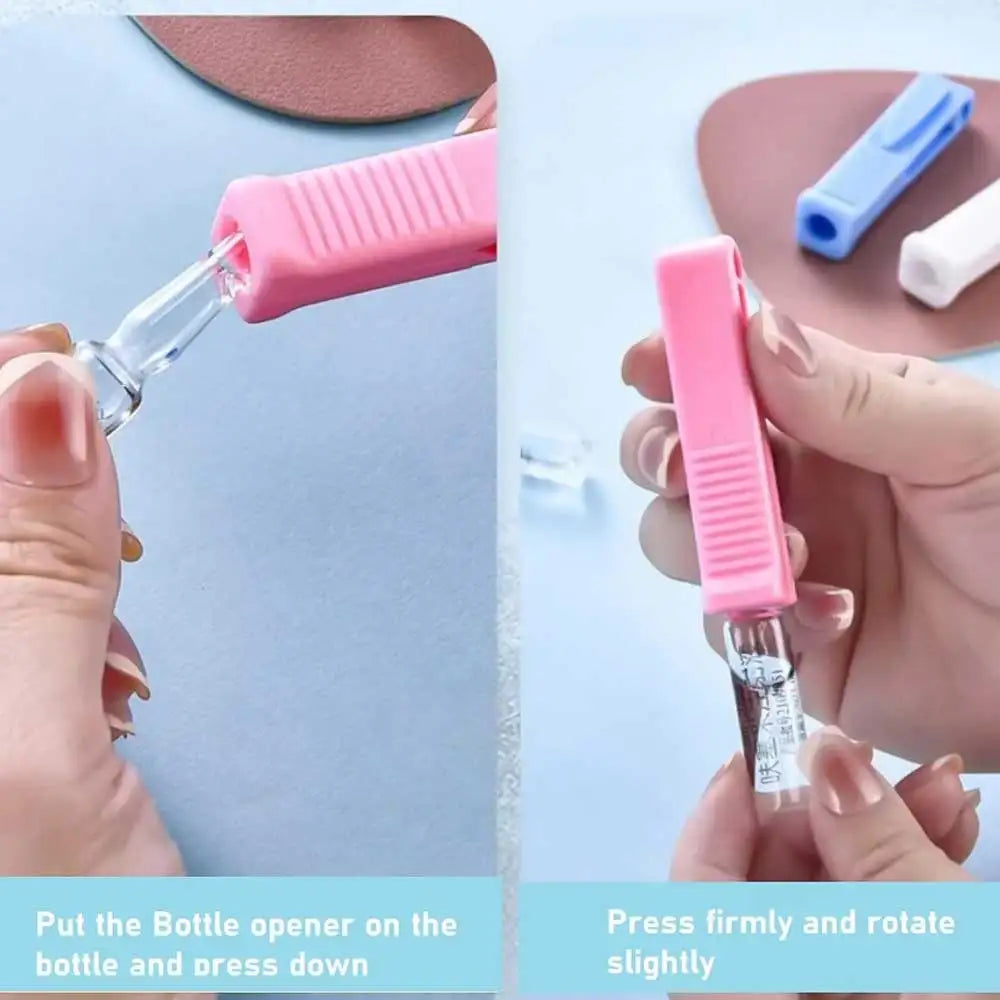 1-10PCS Ampoule Bottle Opener Creative Plastic Handle Ampule Breakers Medical Tool