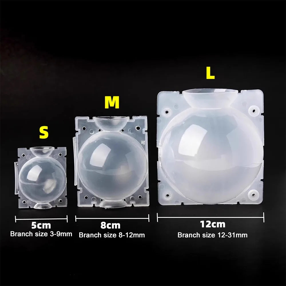 Air Layering Pods Plant Rooting Ball High Pressure Propagation Root Grow Box Graft Breeding Growing Case Planting Nursery Pot