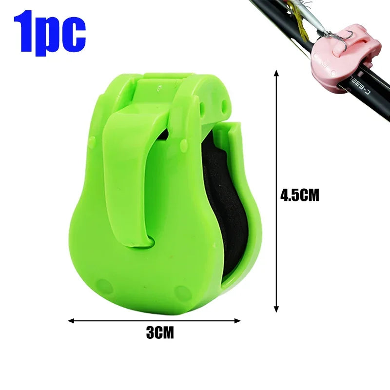 ABS Fishing Rod Holder Universal Multifunction Fixation for Lure Sea Table Rods Transport Storage Anti Slip Protective 4.5x3x3cm