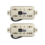 Phrilam Pro HH High output Alnico5 6 non &6 adjustable Humbucker Neck/50mm7.6K  Bridge/52mm Pickups8.8/16.5K for Electric Guitar
