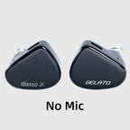 iBasso Jr. Gelato HiFi Wired Earphones In Ear Music Headphones High Quality Sport Headset Customized Pc Gamer Accessories Gifts