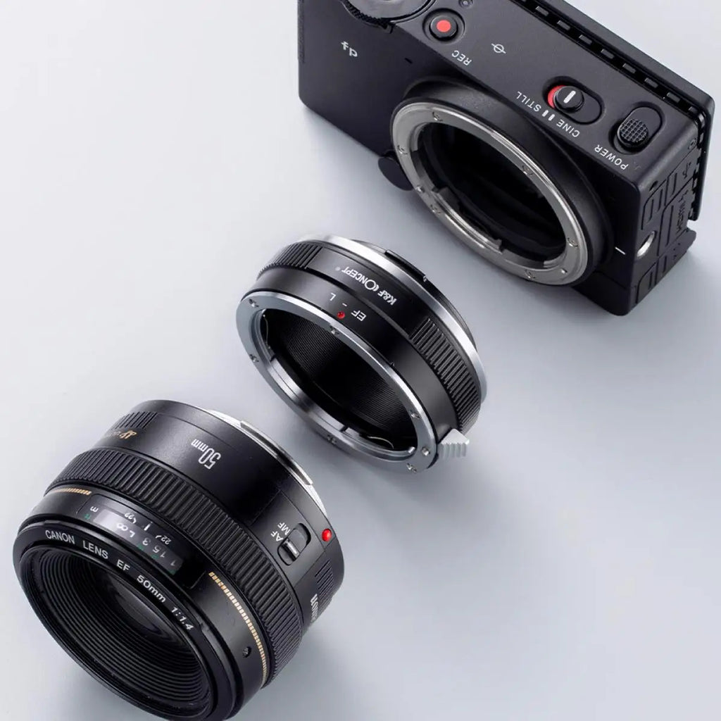 K&F CONCEPT Lens Adapter for Canon EF FD FL M42 M39 C/Y MAF Nikon F OM PK AR TAM MD Lens to Sigma Leica Panasonic L Mount Camera