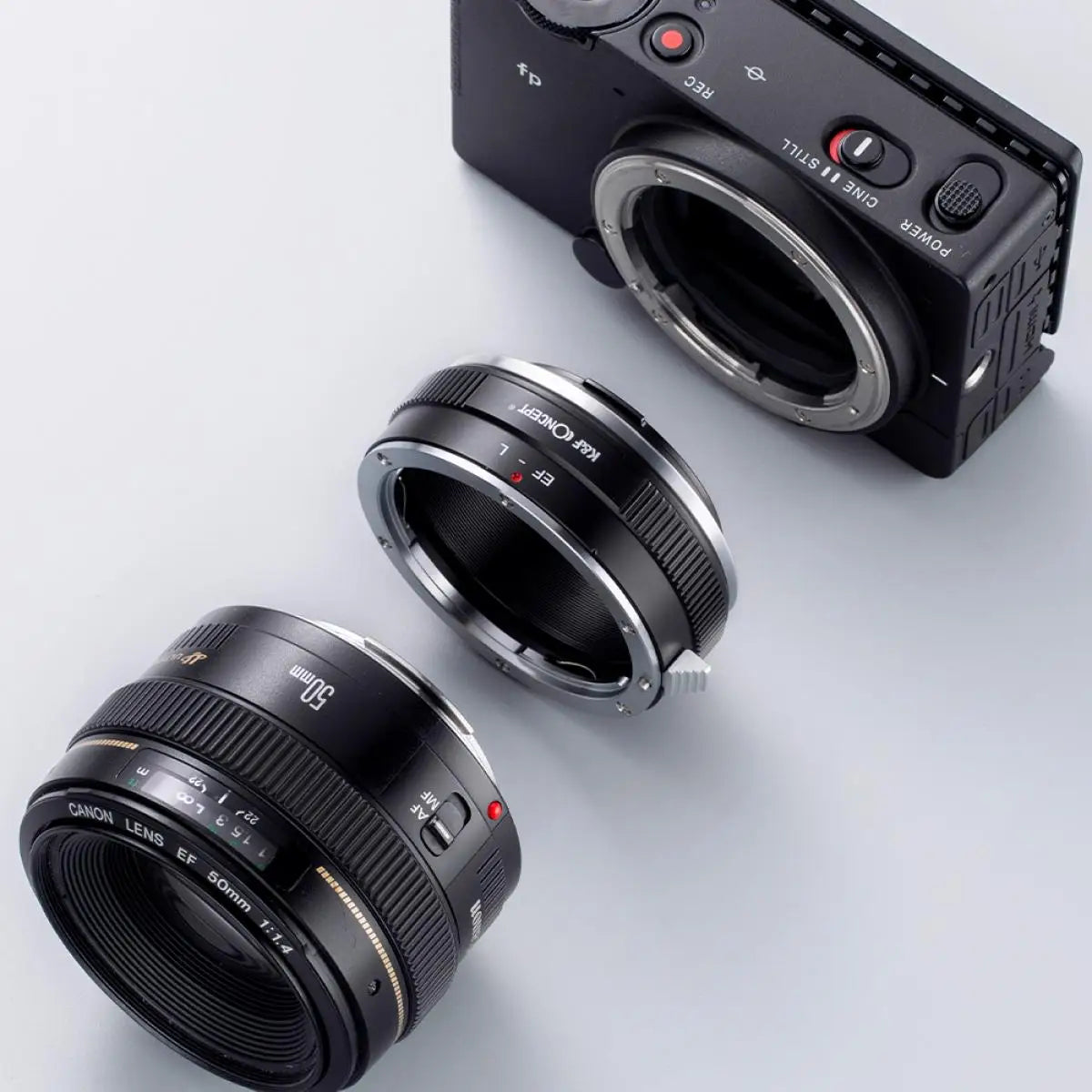 K&F CONCEPT Lens Adapter for Canon EF FD FL M42 M39 C/Y MAF Nikon F OM PK AR TAM MD Lens to Sigma Leica Panasonic L Mount Camera