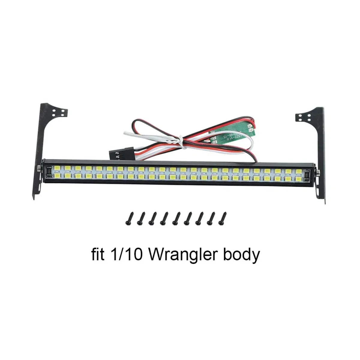 RC Car Super Bright LED Light Bar Roof Lamp CH3 Control for 1/10 RC Crawler Car Axial SCX10 Capra TRX4 TRX6 D90 CC01 YK4102