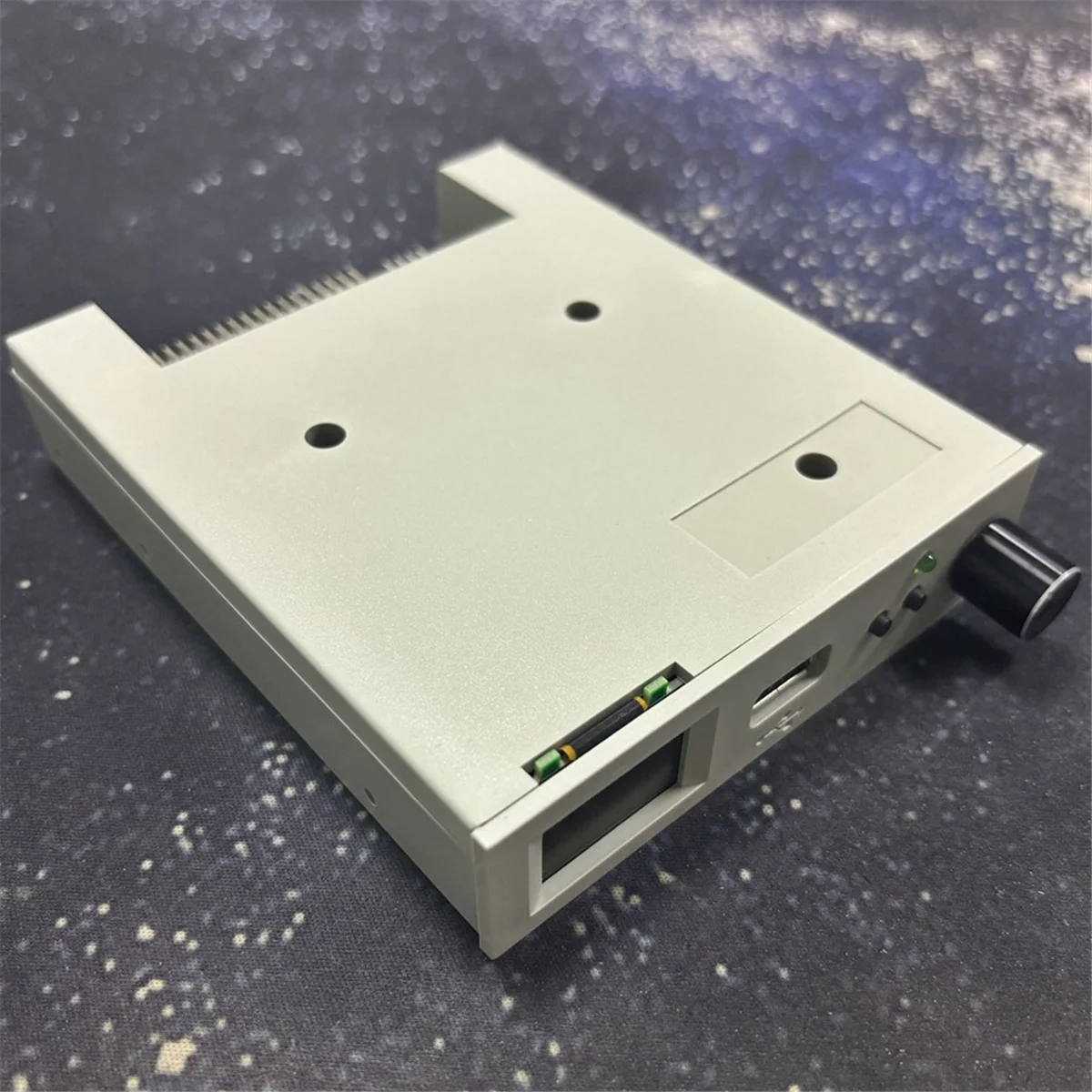 ABSY SFRM44-U100LQD-435 Floppy Drive Emulator with OLED Screen & Rotary Encoder OLED Flash Floppy Drive