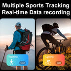R10 Smart Health Ring with Wireless Charging, Heart Rate SpO2 Sleep Monitor, Sizes 7-14