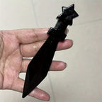 Jewelry Patterns 1pc Unique crystal Knife - Hand quartz carved knife、Crystal diy knife、Home decoration - Healing crystal gift