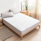 Ultrasonic Mattress Protector Cover Pad Washable Mattress Bed Protector with Elastic Band