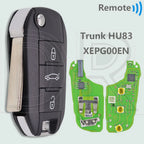 DR Xhorse VVDI XEPG00EN XT27B Super Chip Special Universal PCB Board Car Remote Key Or FOB Shell Case For Peugeot Citroen