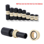 MEROCA Mountain Bike Air Shock Absorber 125mm/150mm/165mm/190mm/200mm Scooter Alloy MTB Folding Bicycle Rear Shock Cycling Parts