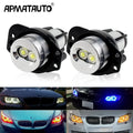 2pcs CANbus 10W LED Angel Eyes Marker Bulbs for BMW 3 Series E90 E91 2006-2008