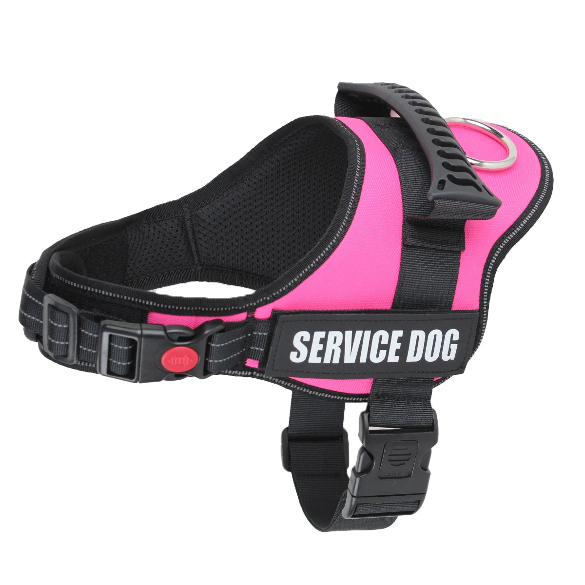 Dogs Harness Customizable Personalized Patches Dog Vest Eazy Control Handle Adjustable Backing Small Medium Large Pet Dog Collar