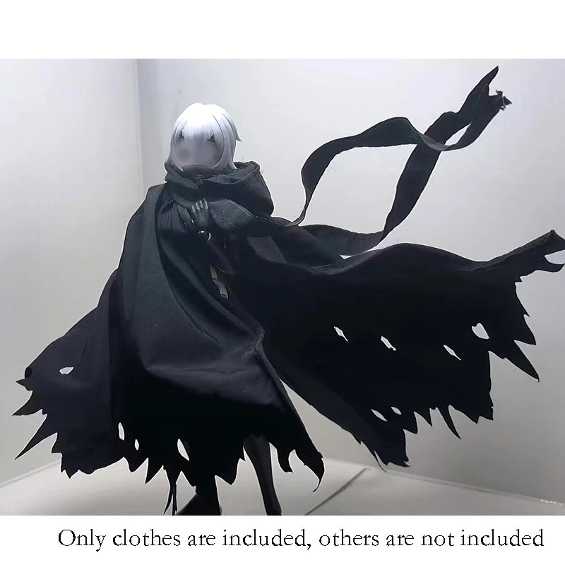 1/12 Soldier  Knight Model Clothing Models Accessories Battle Damage Cloak Handheld Model Hobby Making DIY