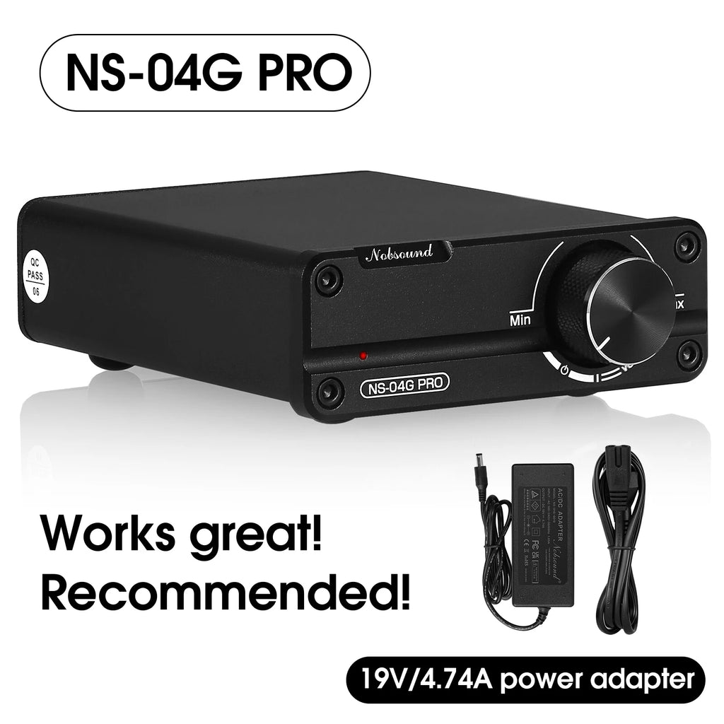 Douk Audio NS-04G PRO HiFi 2.0 Channel Mini Class D TPA3116 Digital Amplifier Stereo Audio Amp 100W*2 For Speaker