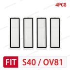 For Xiaomi S40 / OV81 Robot vacuum cleaner Accessories Main Side Brush Mop Cloth Hepa Filter Dust Bag Replacement Spare Parts