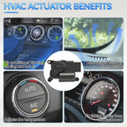 5Q0907511A HVAC heater blend door actuator for Audi A3 VW Golf Passat Tiguan Skoda