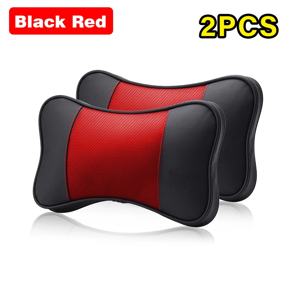 2PCS Black Red